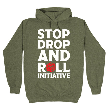 Stop Drop And Roll Initiative Hoodie
