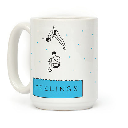 Diving Into Feelings Coffee Mug