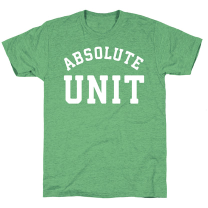 Absolute Unit Unisex Triblend Tee