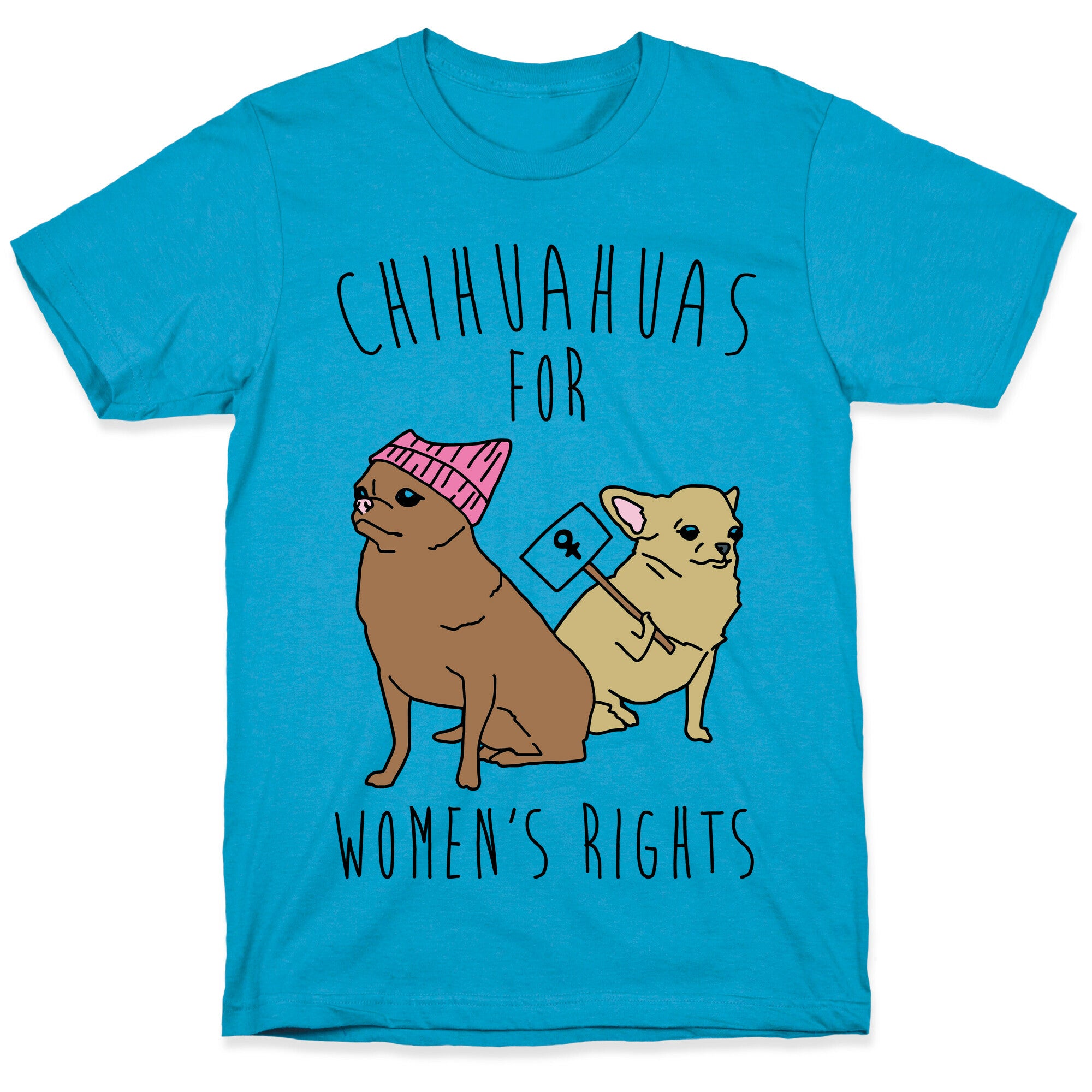 Chihuahuas For Women's Rights  Unisex Triblend Tee