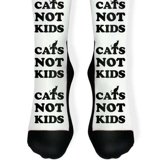 Cats Not Kids Socks
