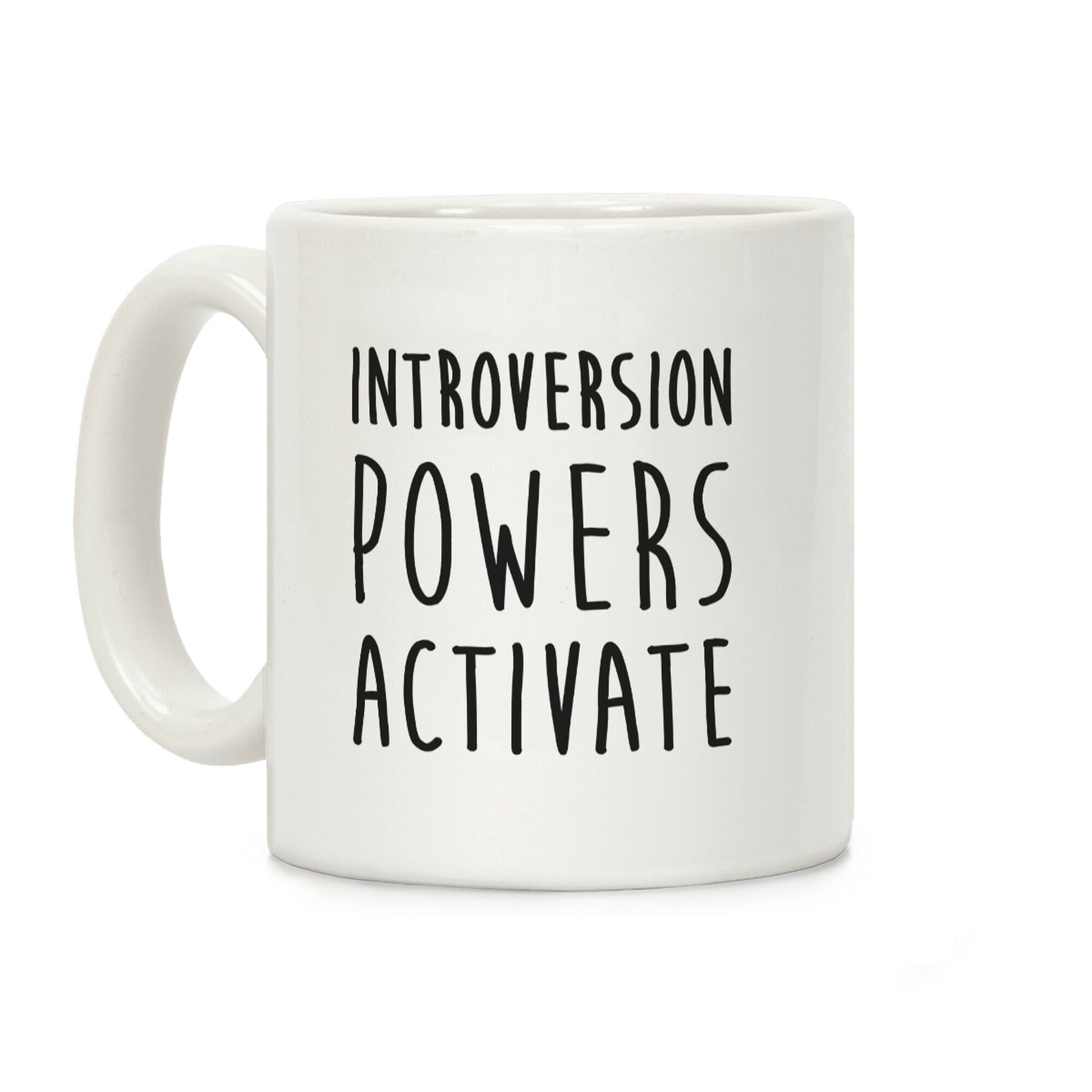 Introversion Powers Activate Coffee Mug