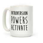 Introversion Powers Activate Coffee Mug