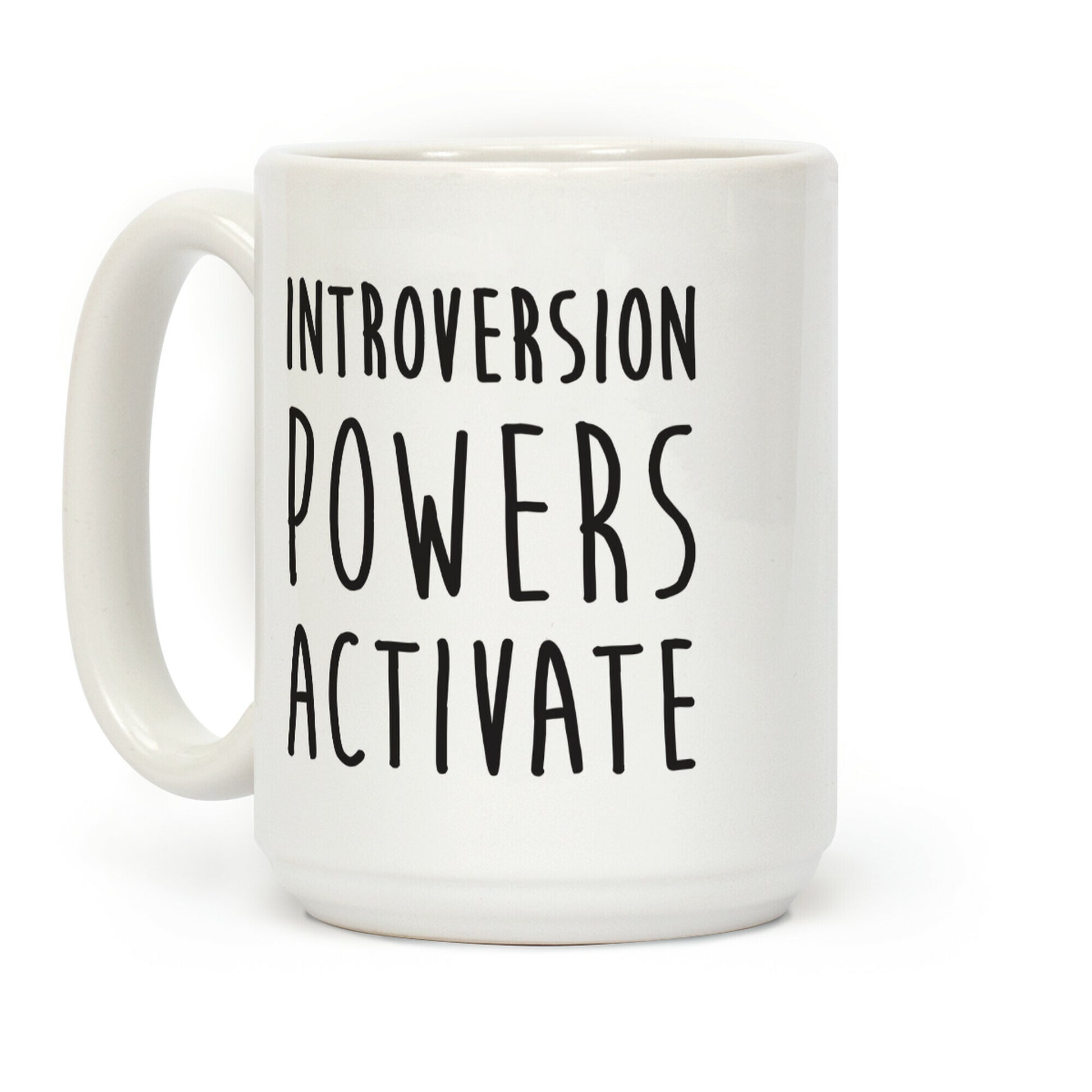 Introversion Powers Activate Coffee Mug