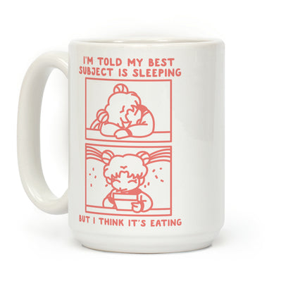 My Best Subject is Sleeping Coffee Mug