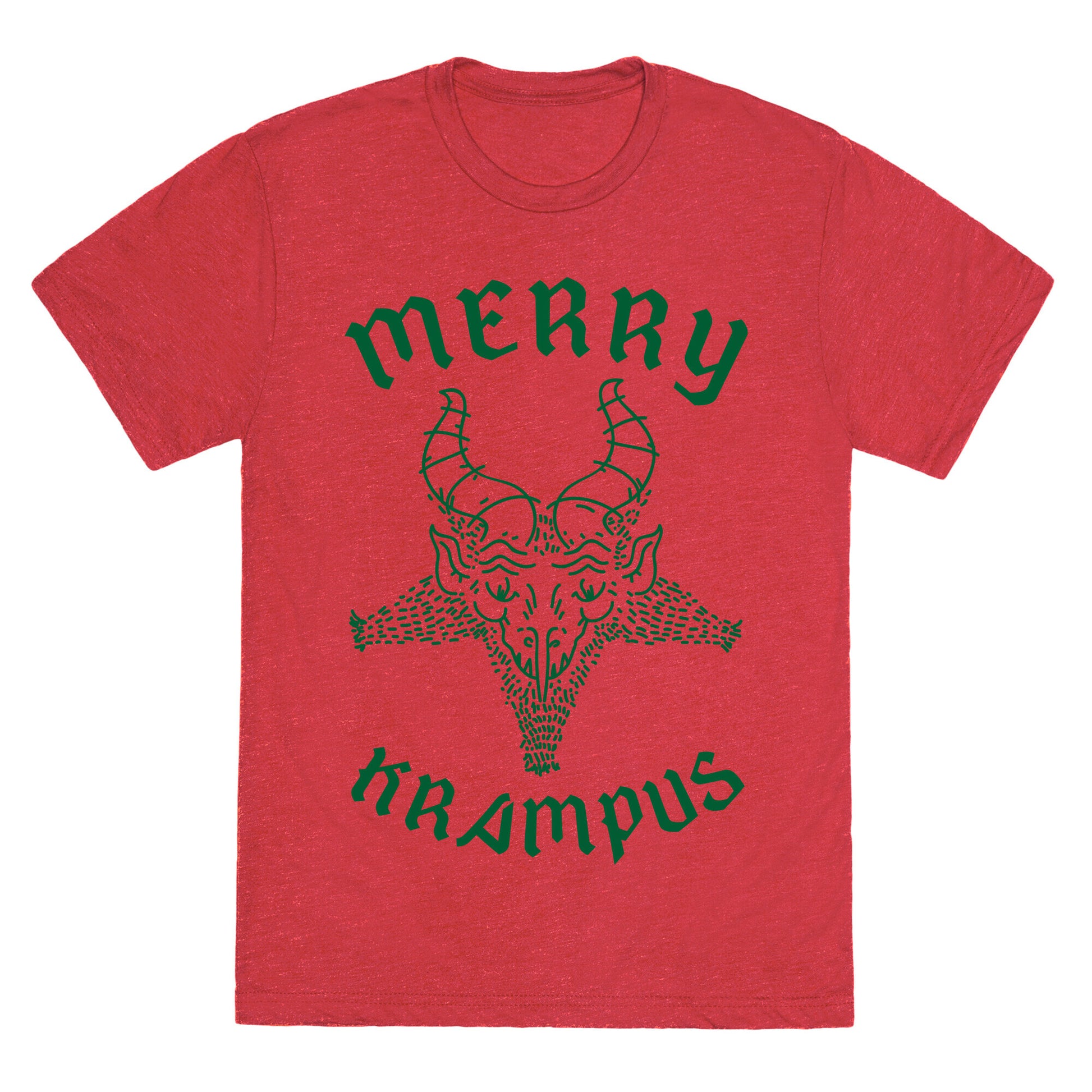 Merry Krampus Unisex Triblend Tee