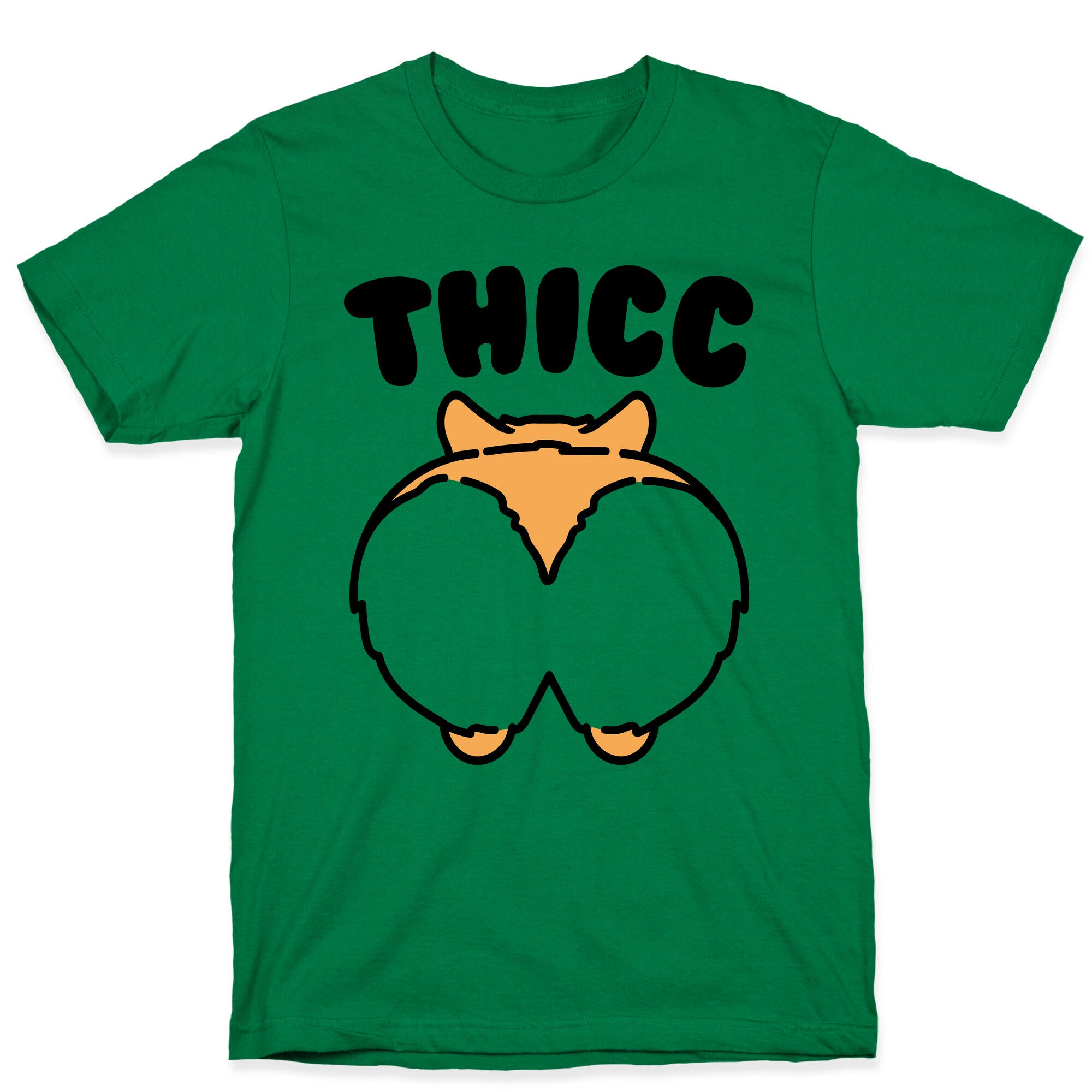 Thicc Corgi Butt Parody T-Shirt