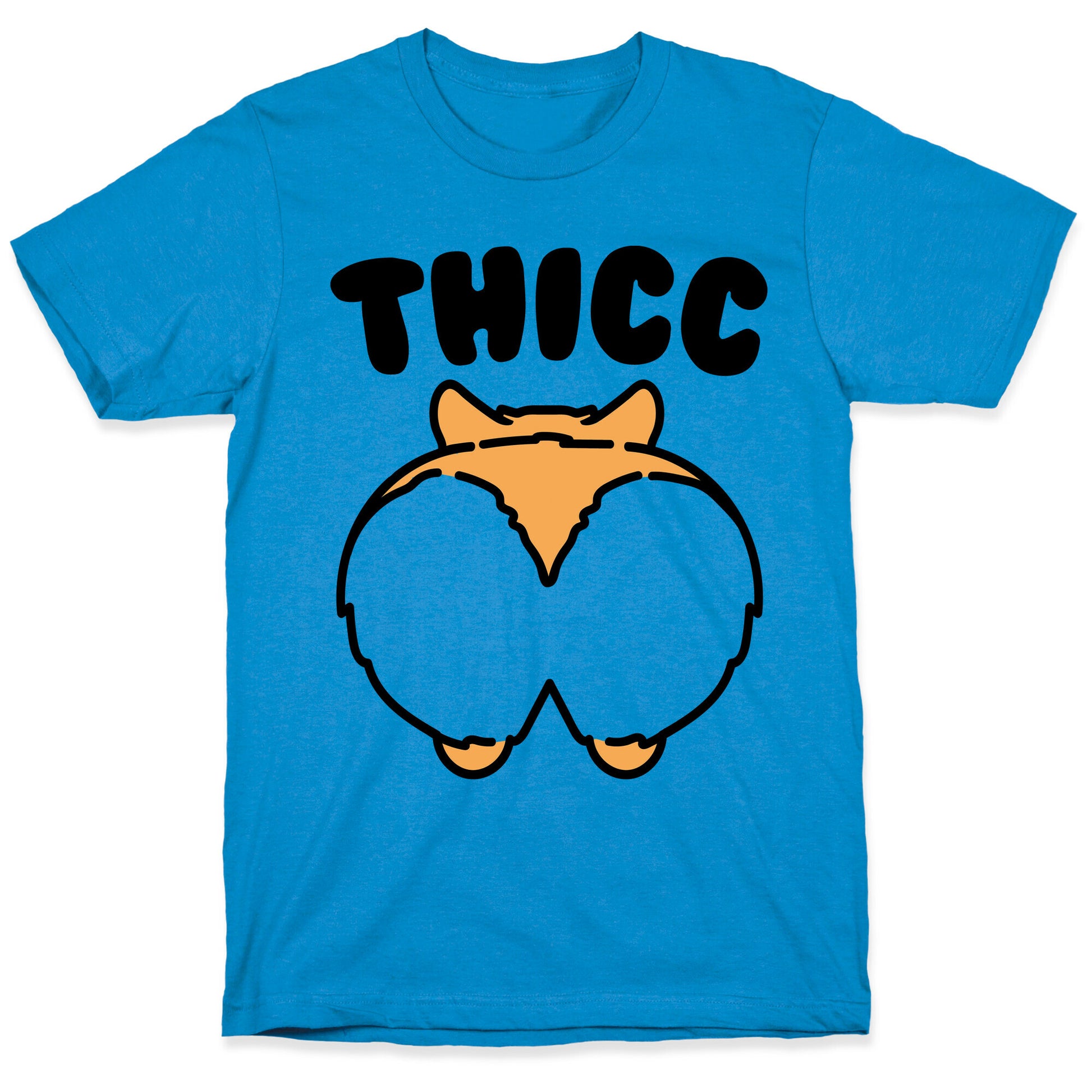 Thicc Corgi Butt Parody T-Shirt
