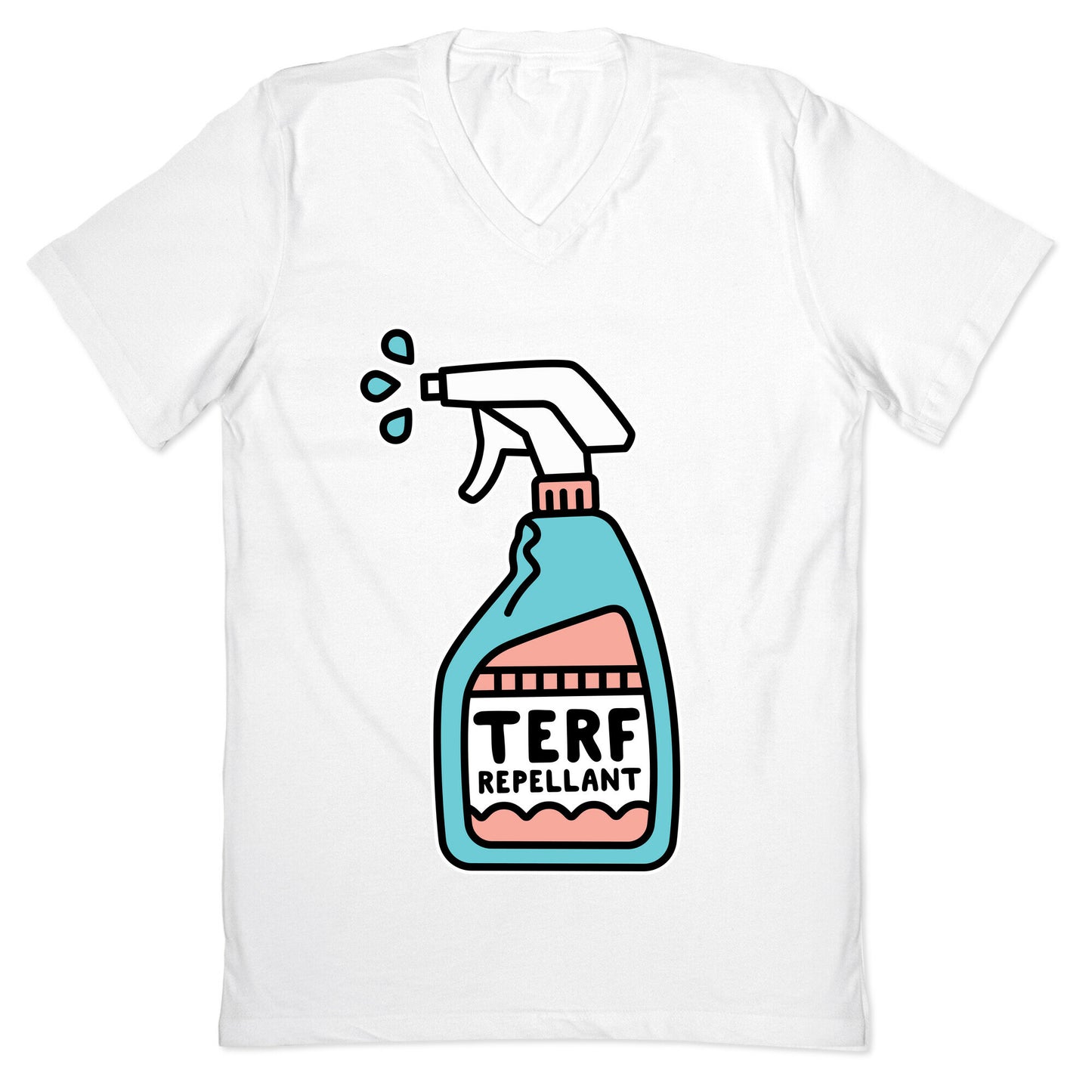 TERF Repellent V-Neck