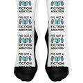 I've Got A Fiction Addiction Socks