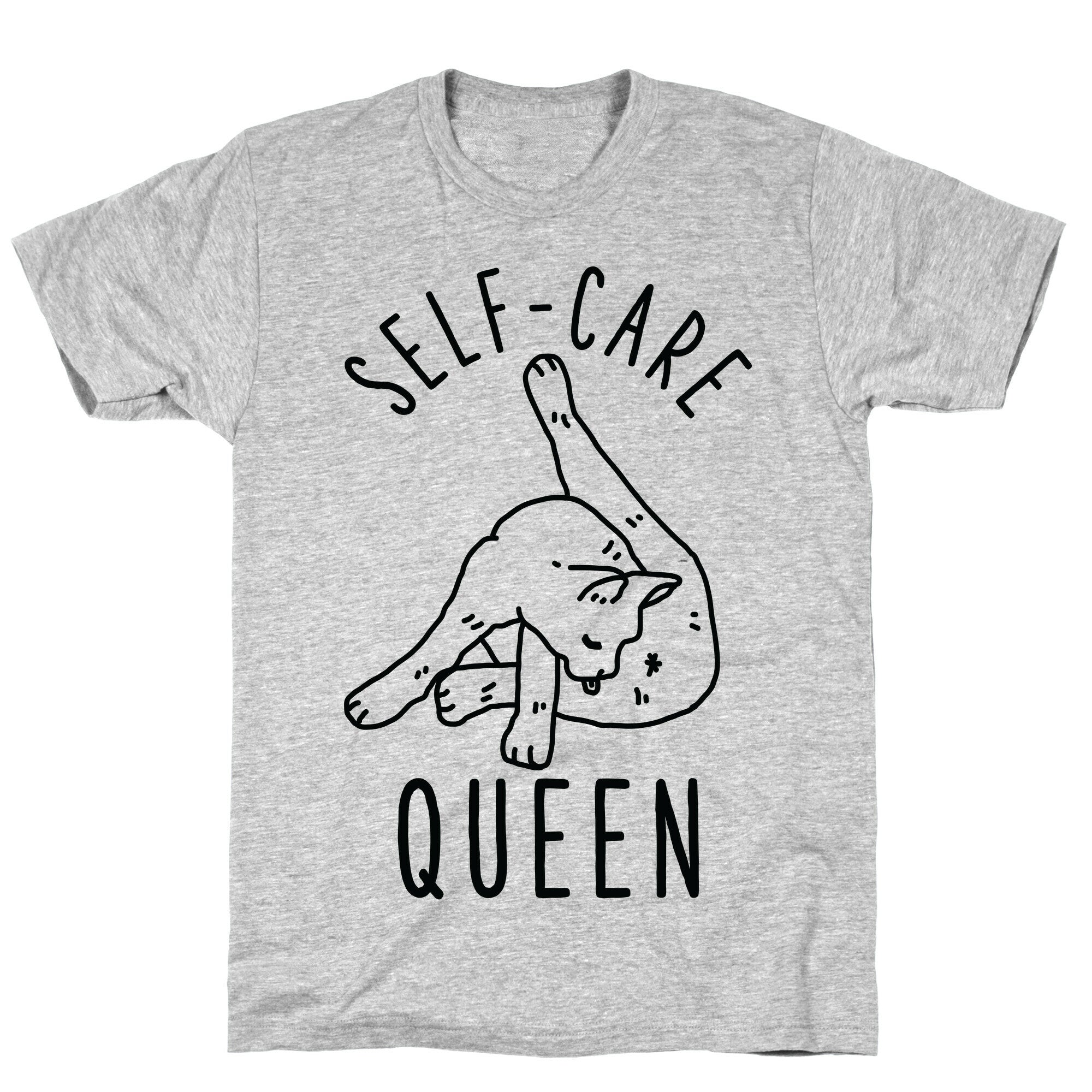 Self-Care Cat T-Shirt