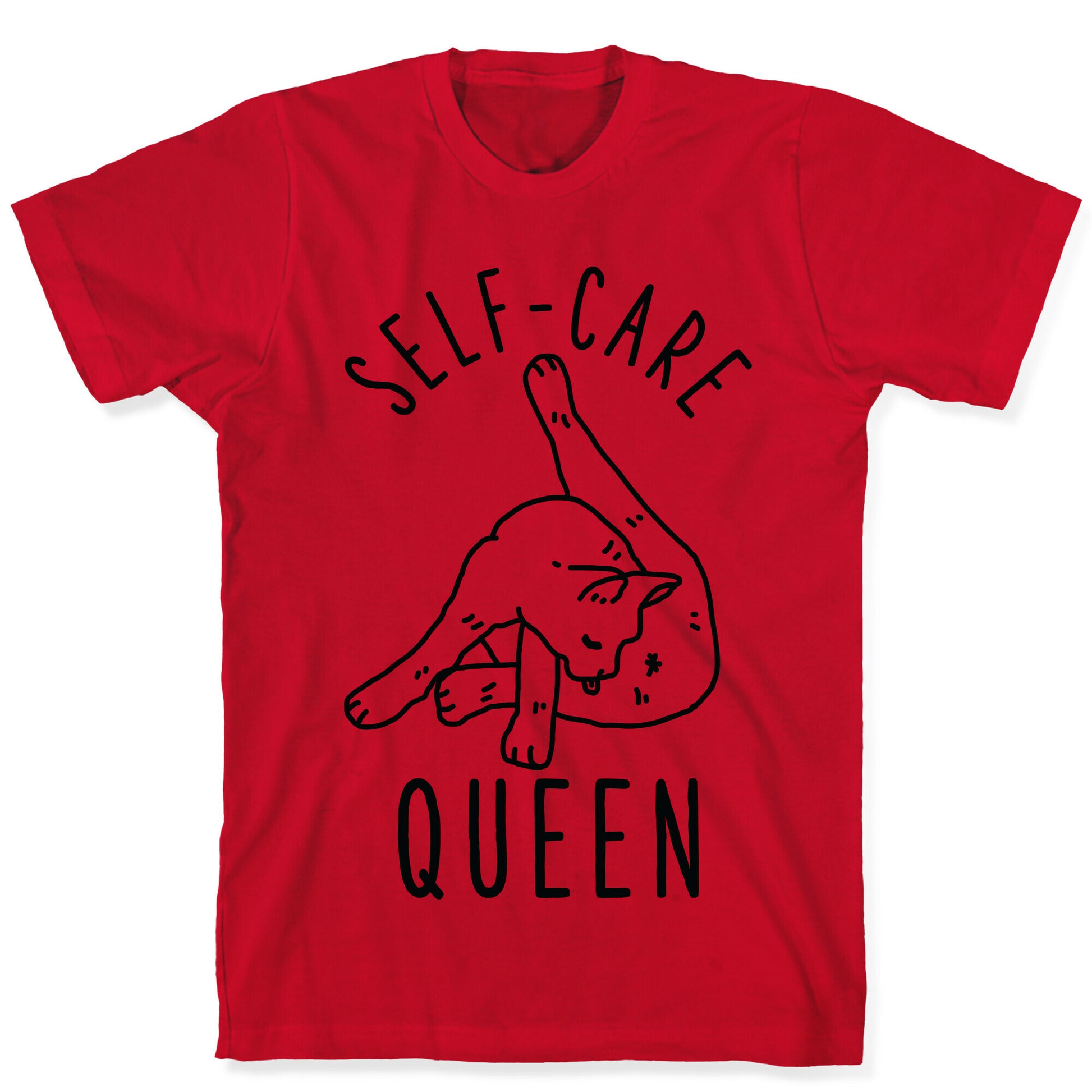 Self-Care Cat T-Shirt