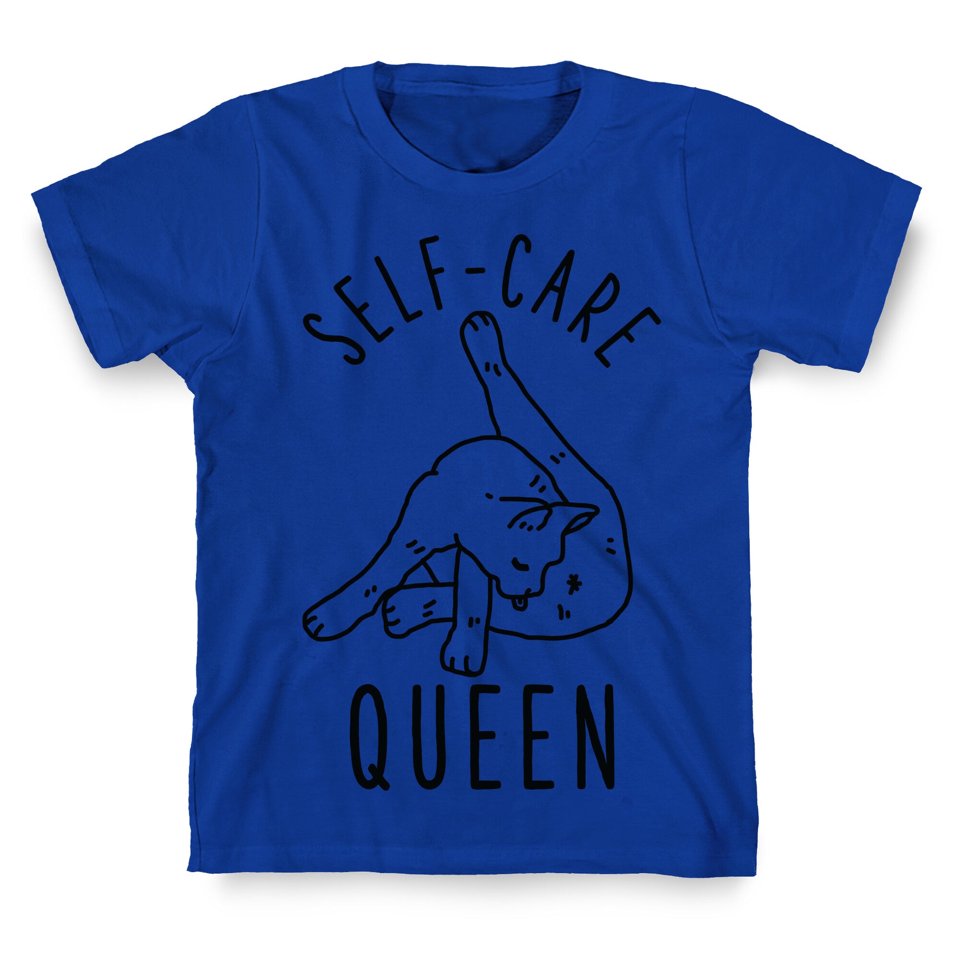 Self-Care Cat T-Shirt