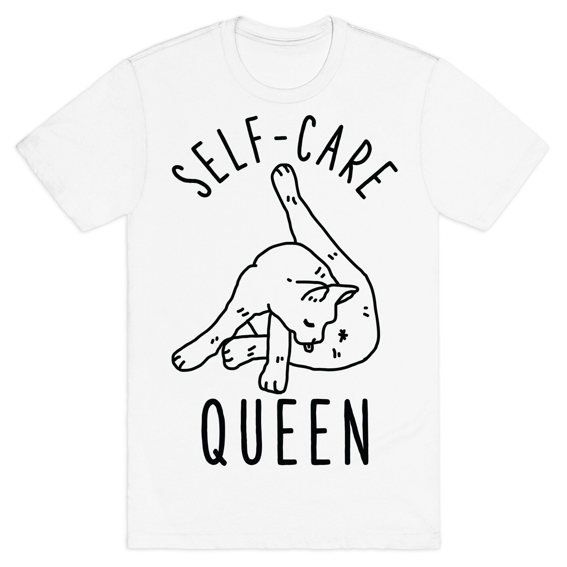 Self-Care Cat T-Shirt