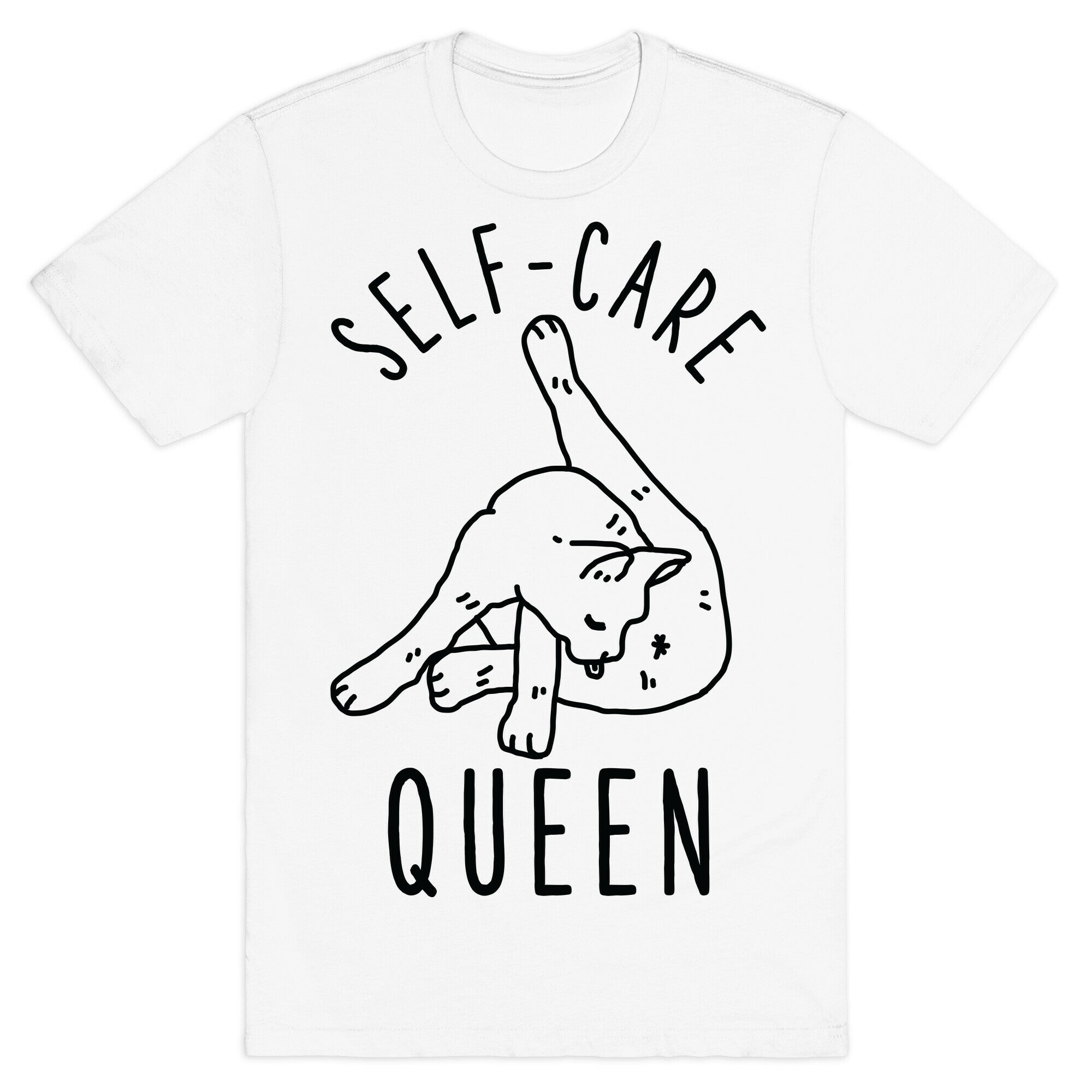 Self-Care Cat T-Shirt