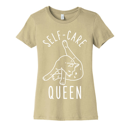 Self-Care Cat Women's Cotton Tee
