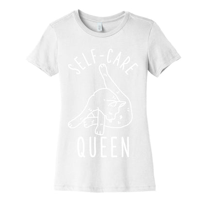 Self-Care Cat Women's Cotton Tee