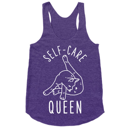 Self-Care Cat Racerback Tank