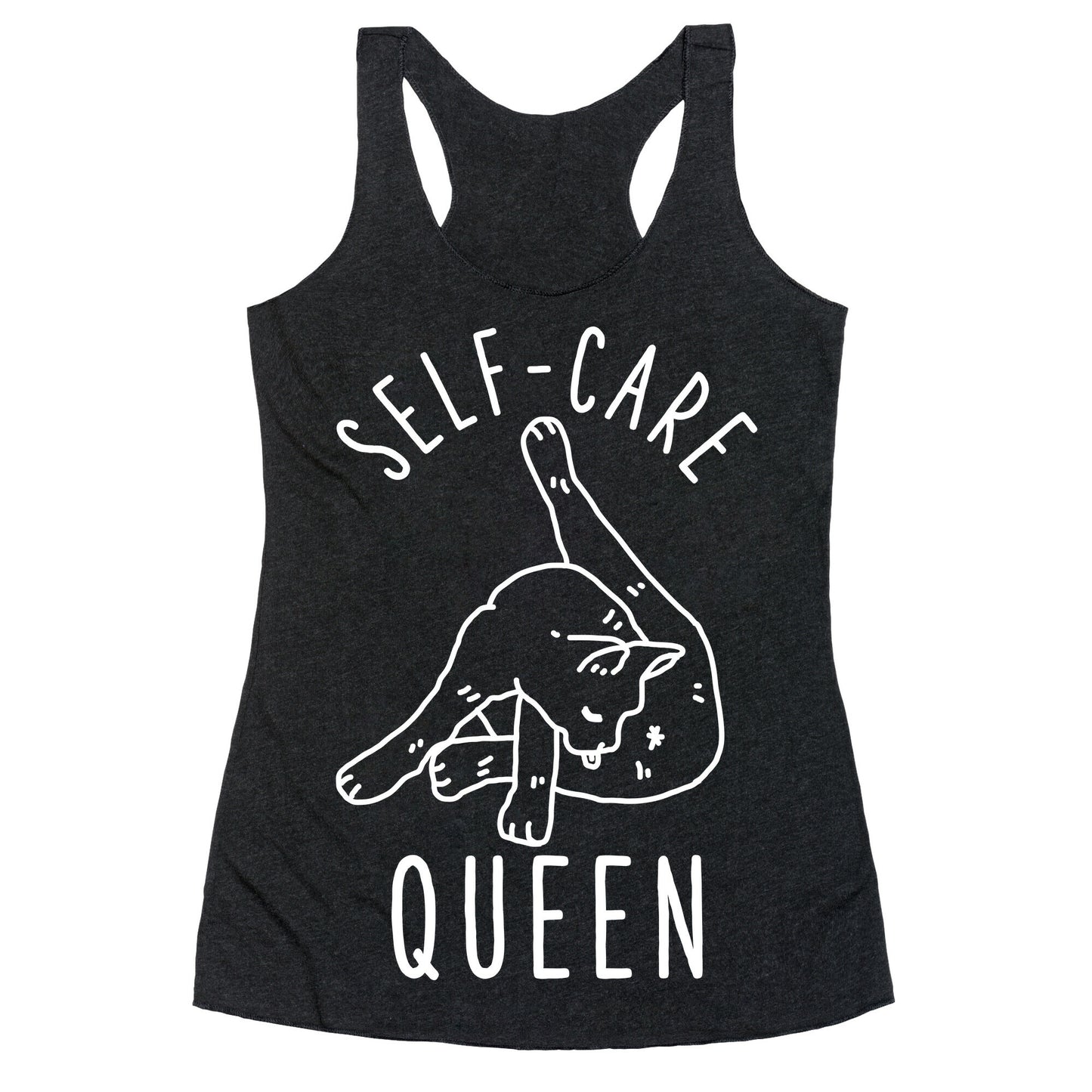 Self-Care Cat Racerback Tank