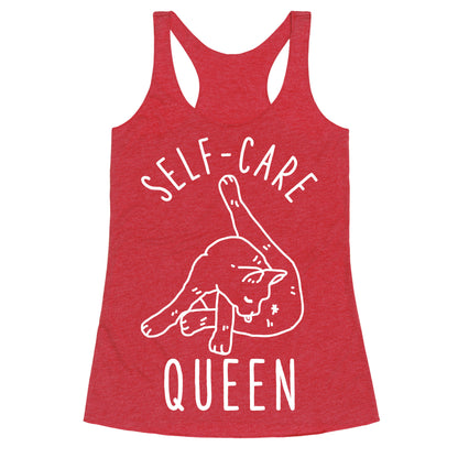 Self-Care Cat Racerback Tank
