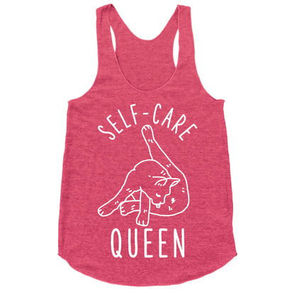 Self-Care Cat Racerback Tank