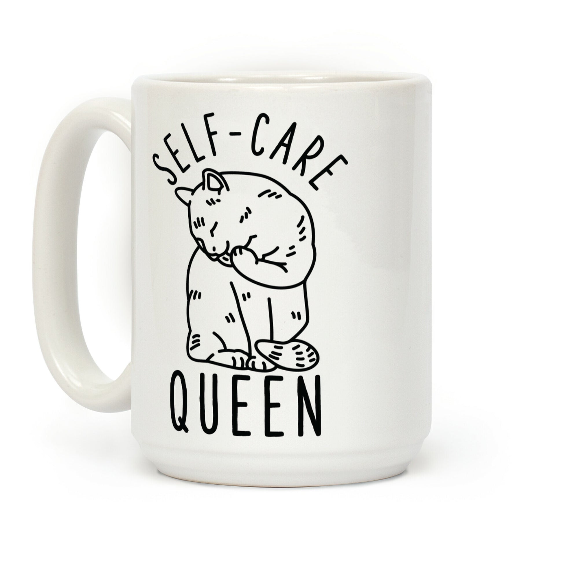 Self-Care Queen Coffee Mug