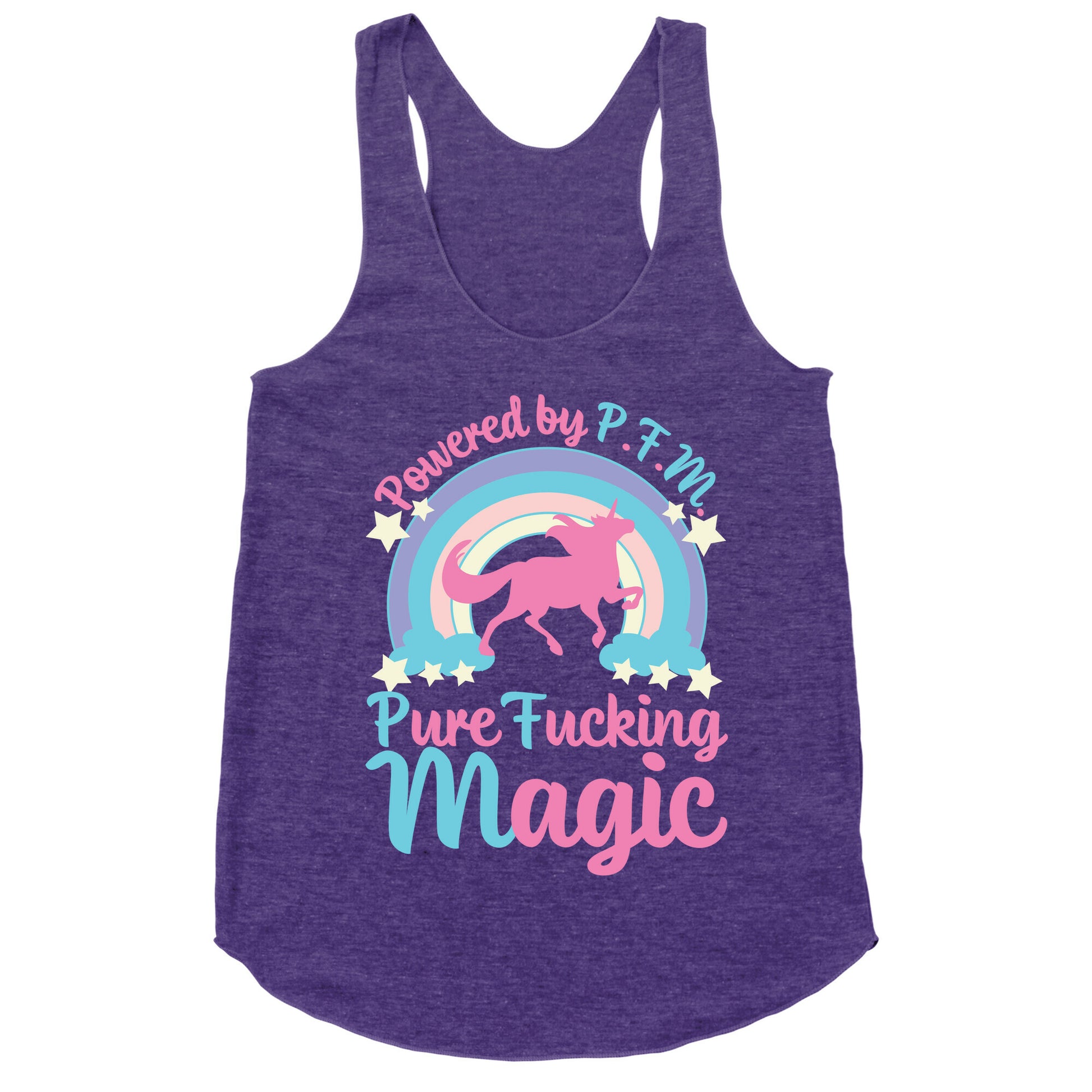Powered by PFM Racerback Tank