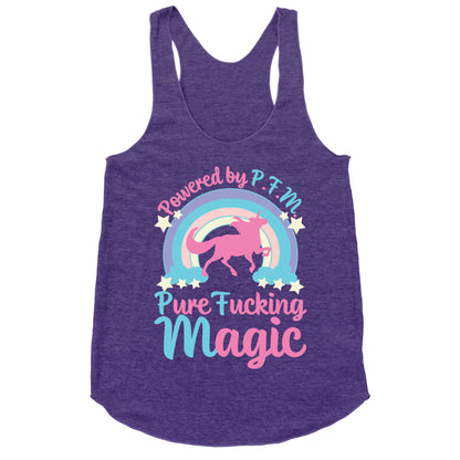 Powered by PFM Racerback Tank