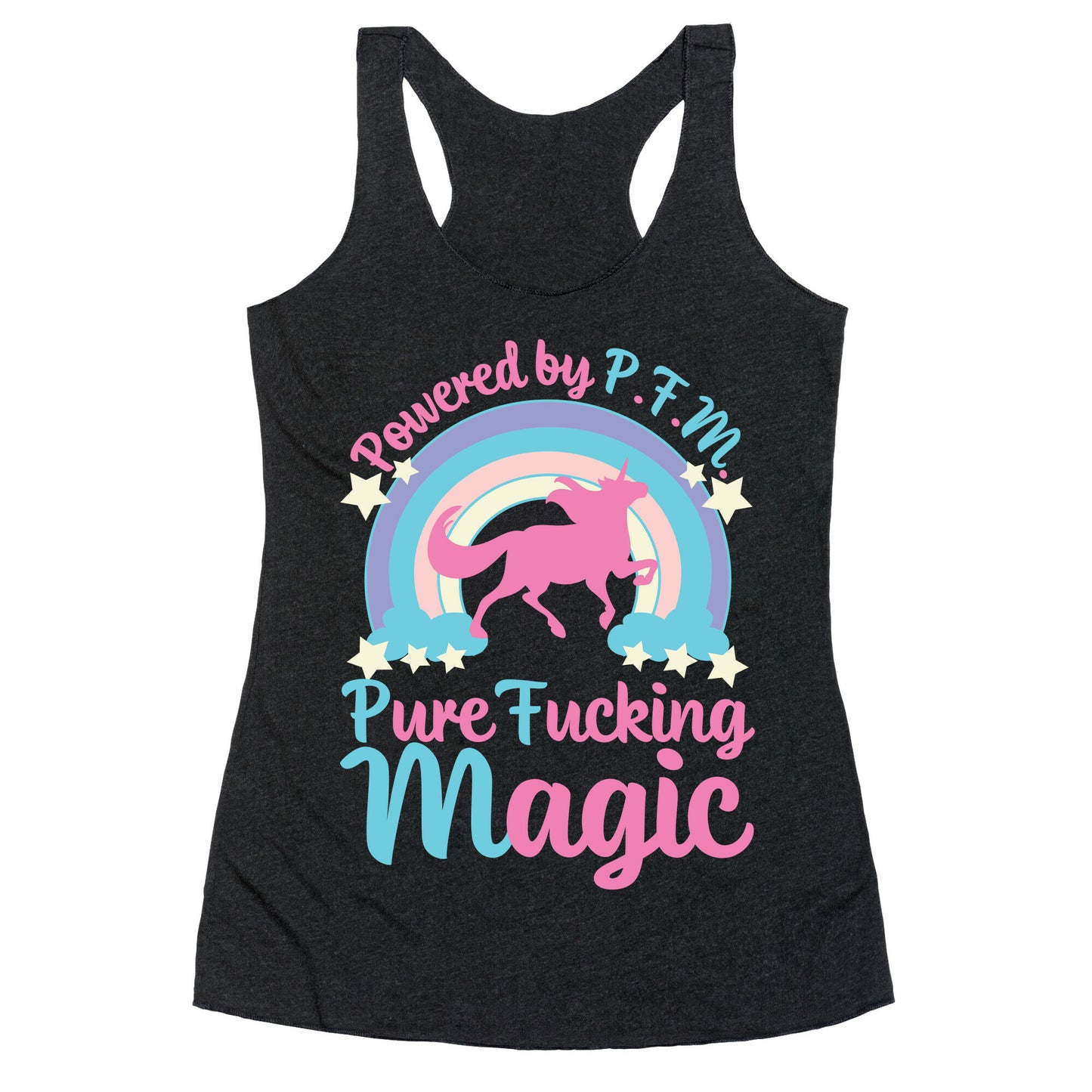 Powered by PFM Racerback Tank