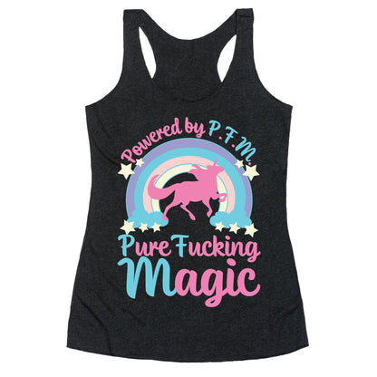 Powered by PFM Racerback Tank