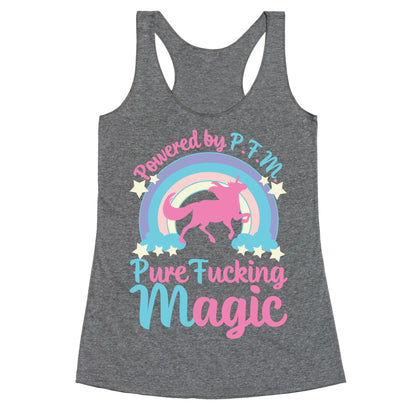 Powered by PFM Racerback Tank