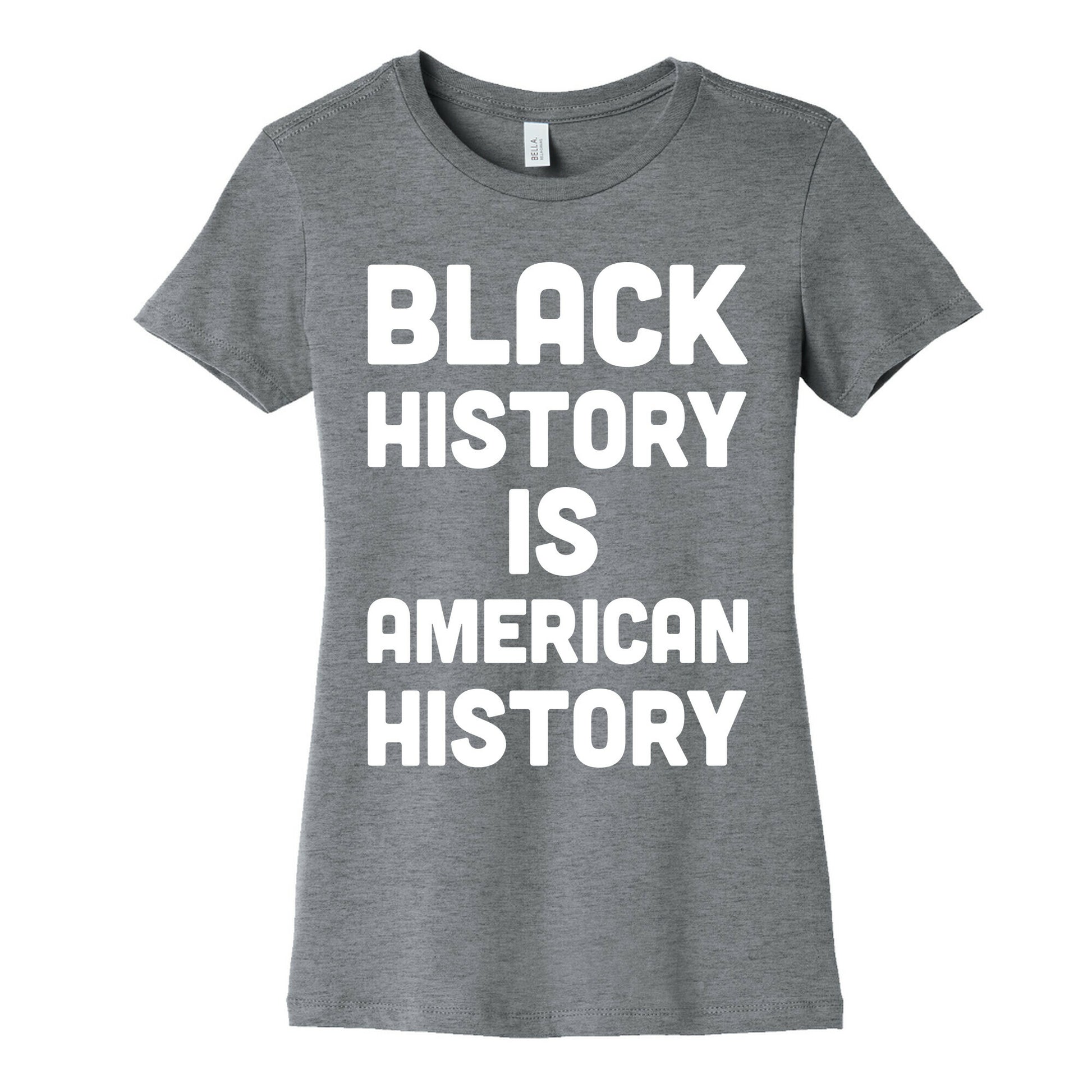 Black History Is American History Women's Cotton Tee