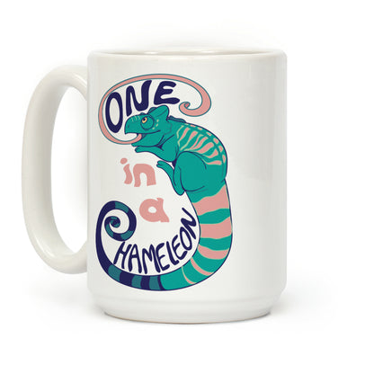 One in a Chameleon Coffee Mug