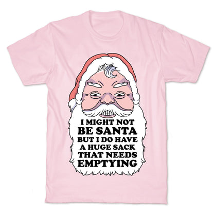 I Might Not Be Santa But I Do Have a Huge Sack That Needs Emptying T-Shirt