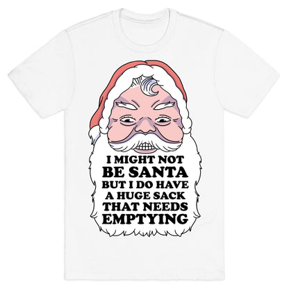 I Might Not Be Santa But I Do Have a Huge Sack That Needs Emptying T-Shirt