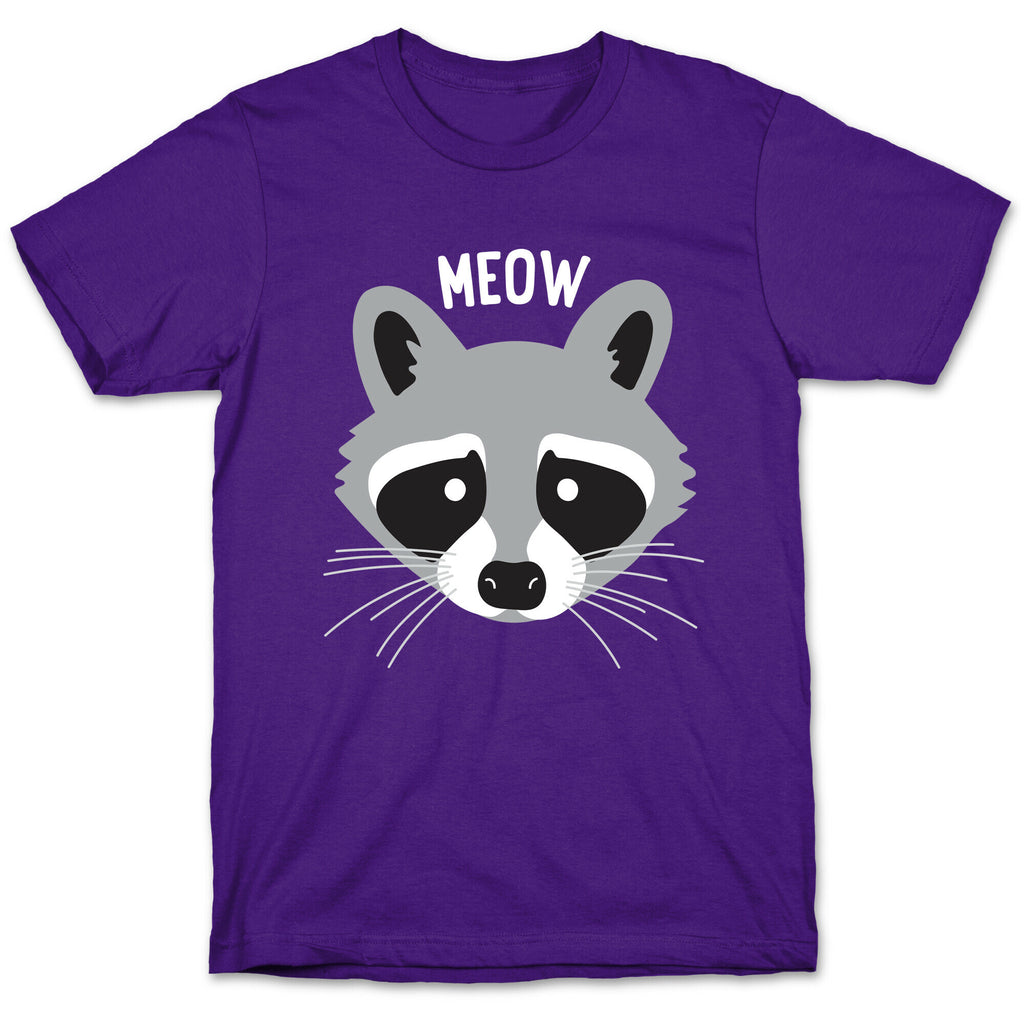 Meow Raccoon T-Shirt