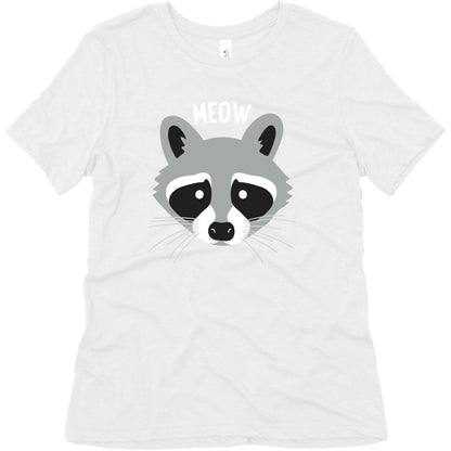 Meow Raccoon Women's Triblend Tee