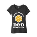 Ask Me About My D&D Character Women's Triblend Tee