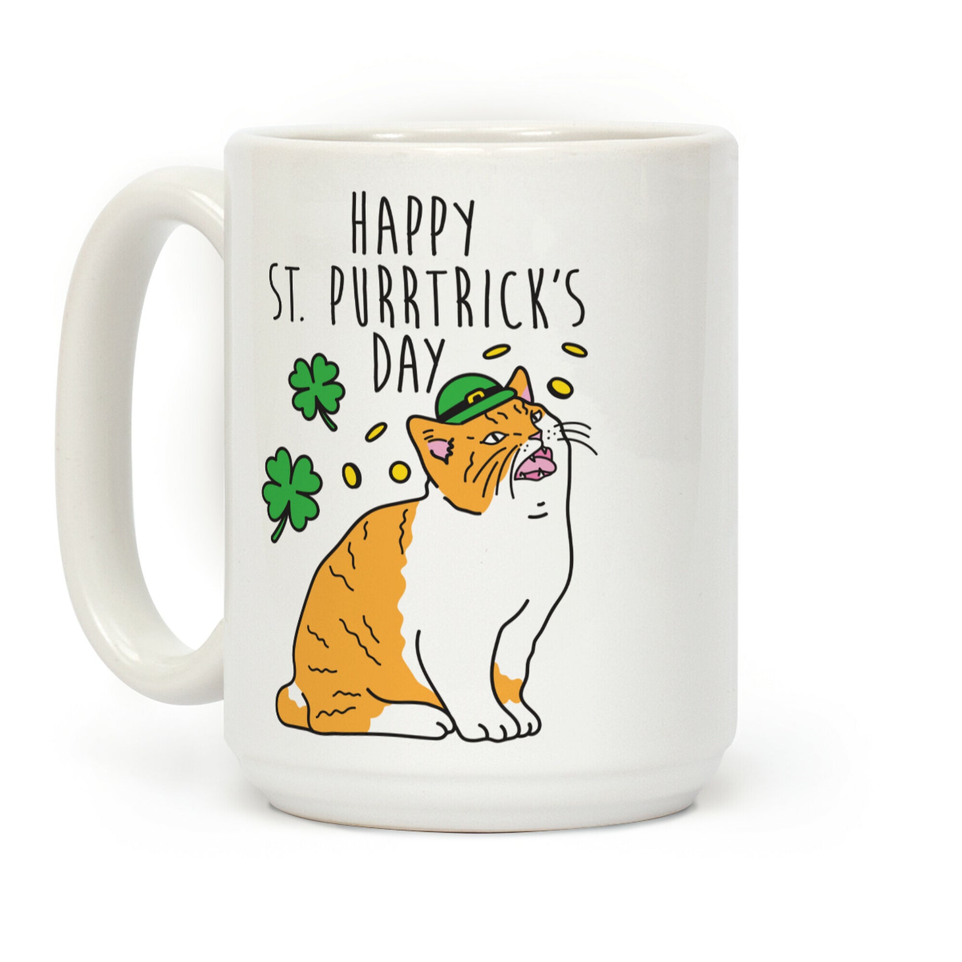 Happy St. Purrtrick's Day Coffee Mug