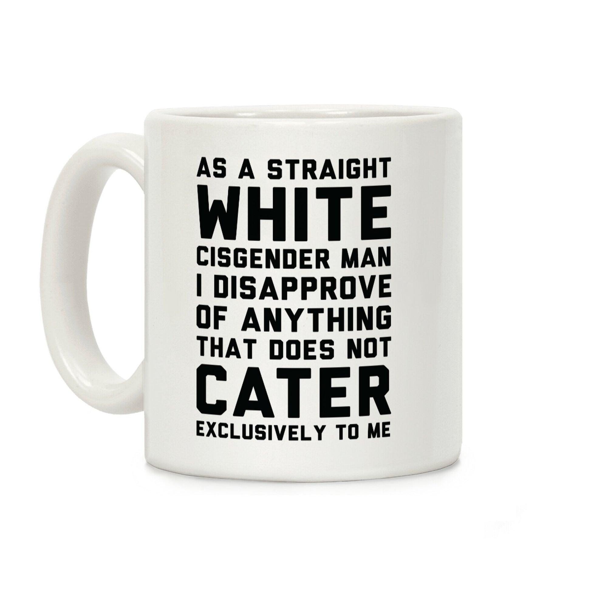 Straight White Man Coffee Mug