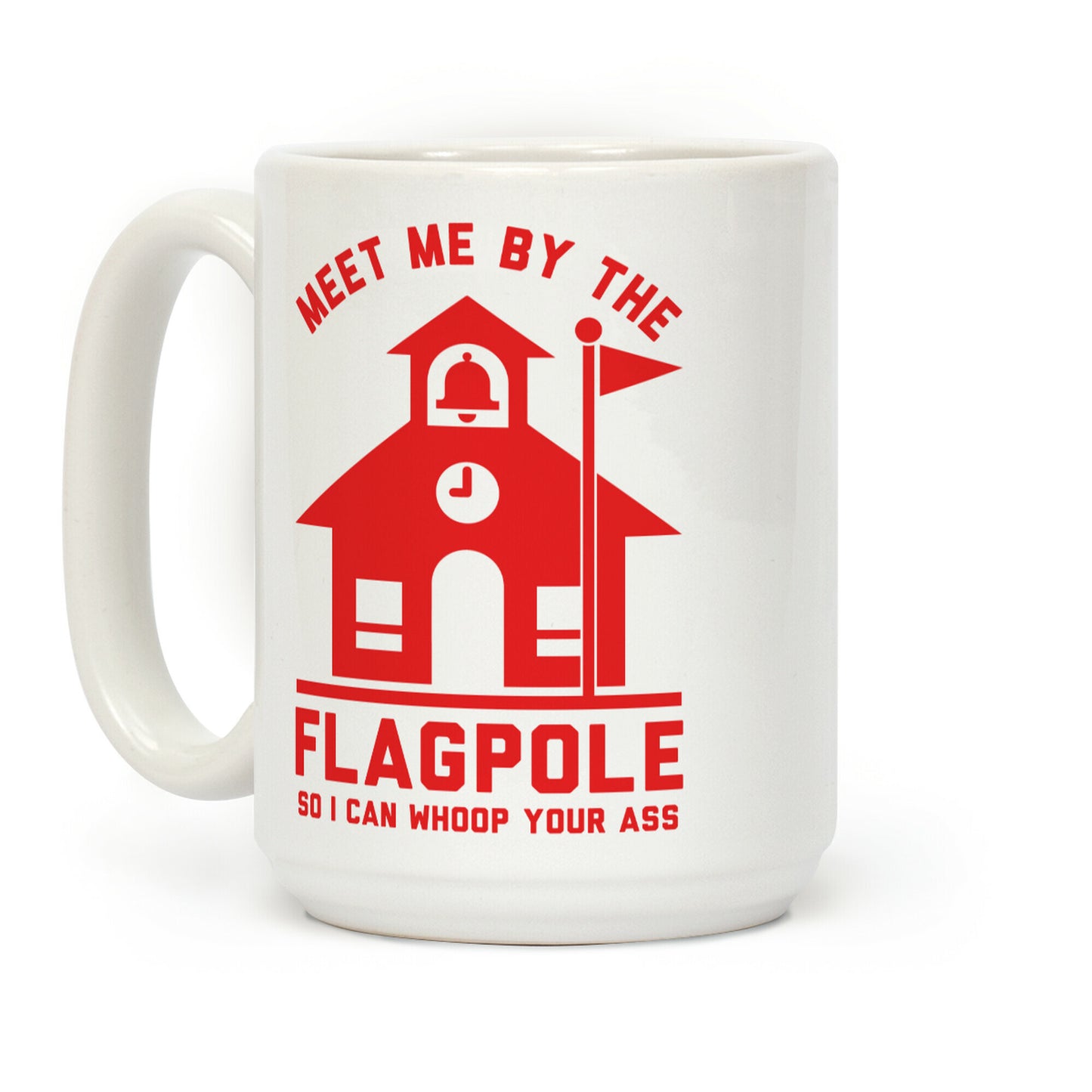 Meet Me By The Flagpole Coffee Mug