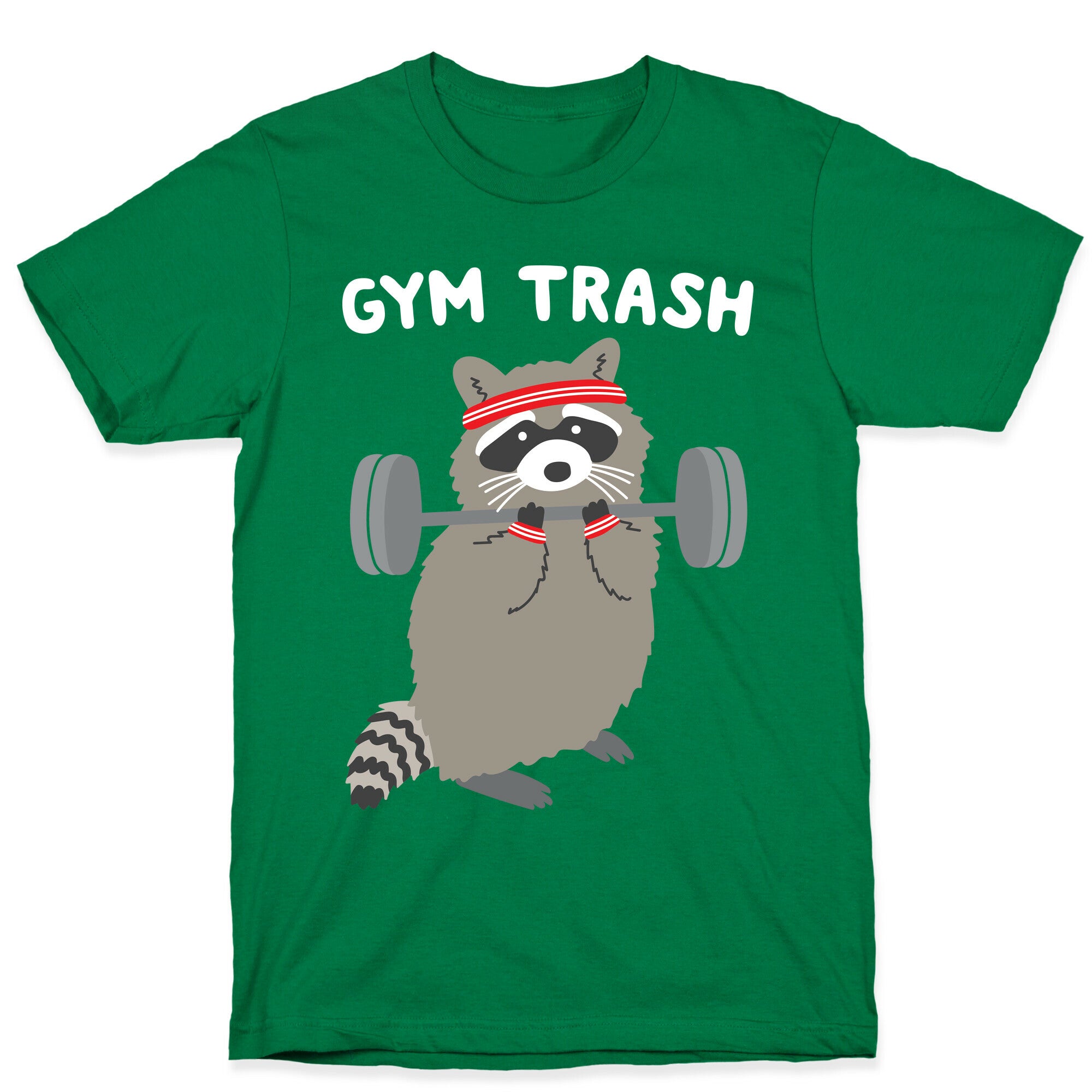 Gym Trash Raccoon T-Shirt