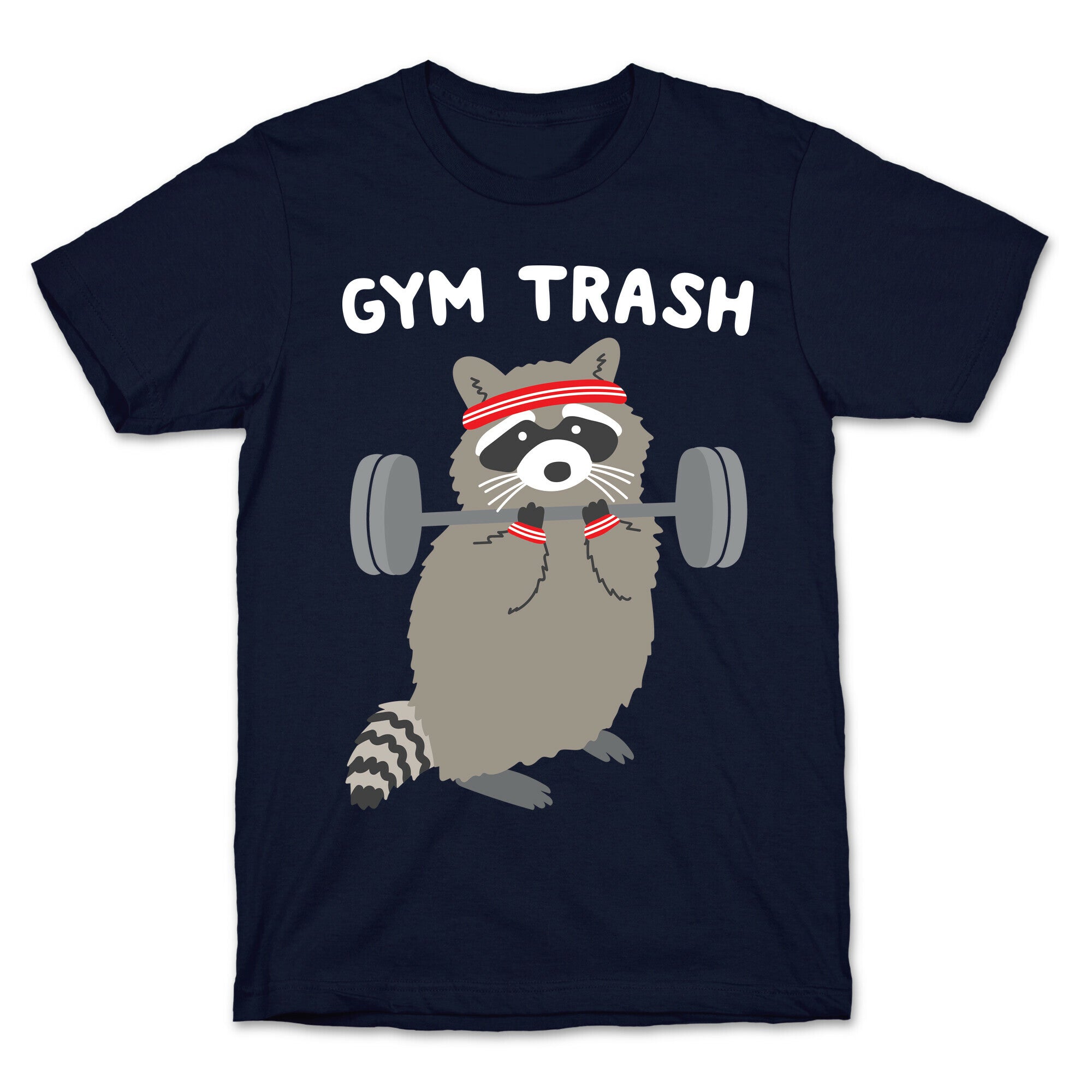 Gym Trash Raccoon T-Shirt
