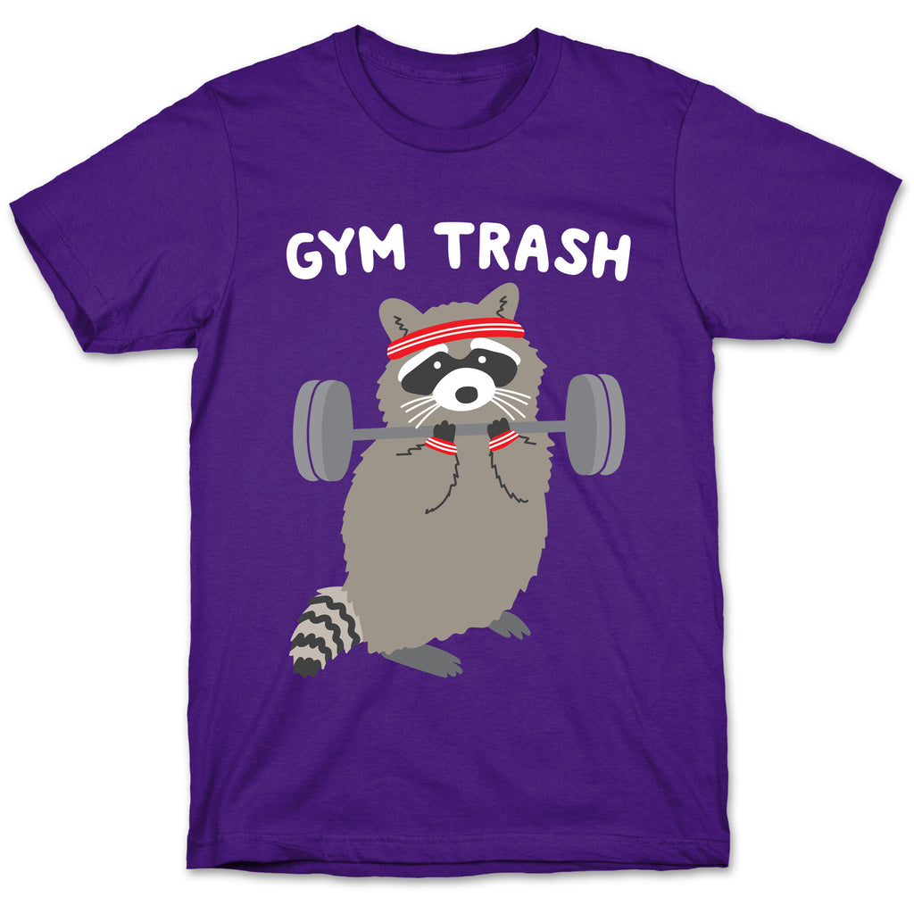Gym Trash Raccoon T-Shirt