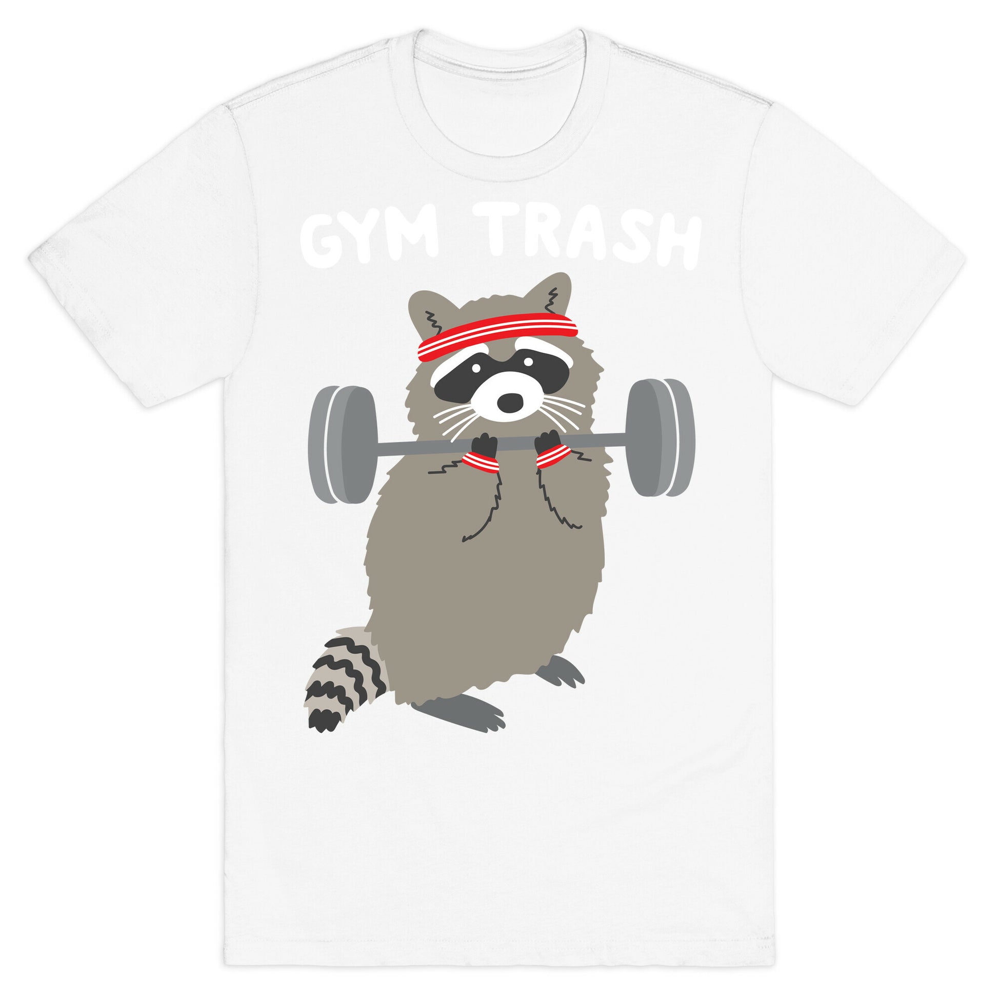 Gym Trash Raccoon T-Shirt