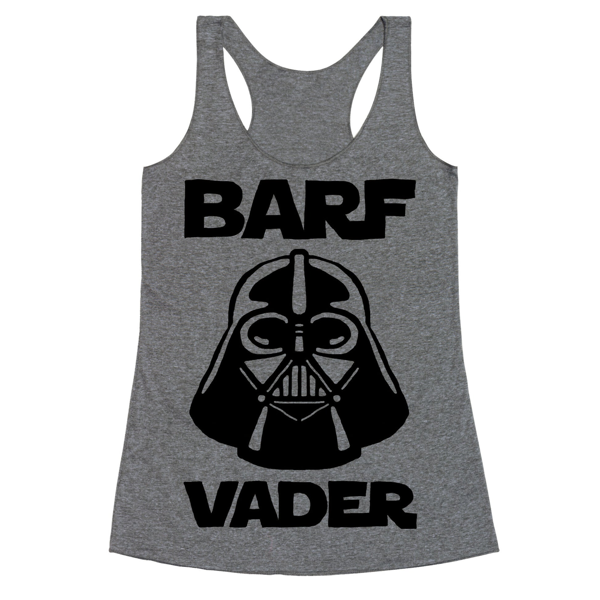 Barf Vader Racerback Tank