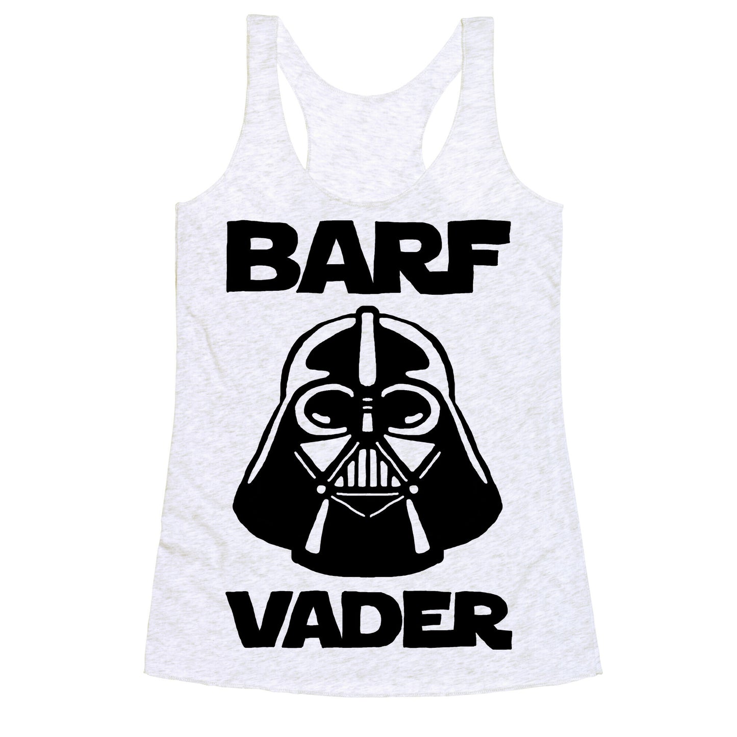 Barf Vader Racerback Tank