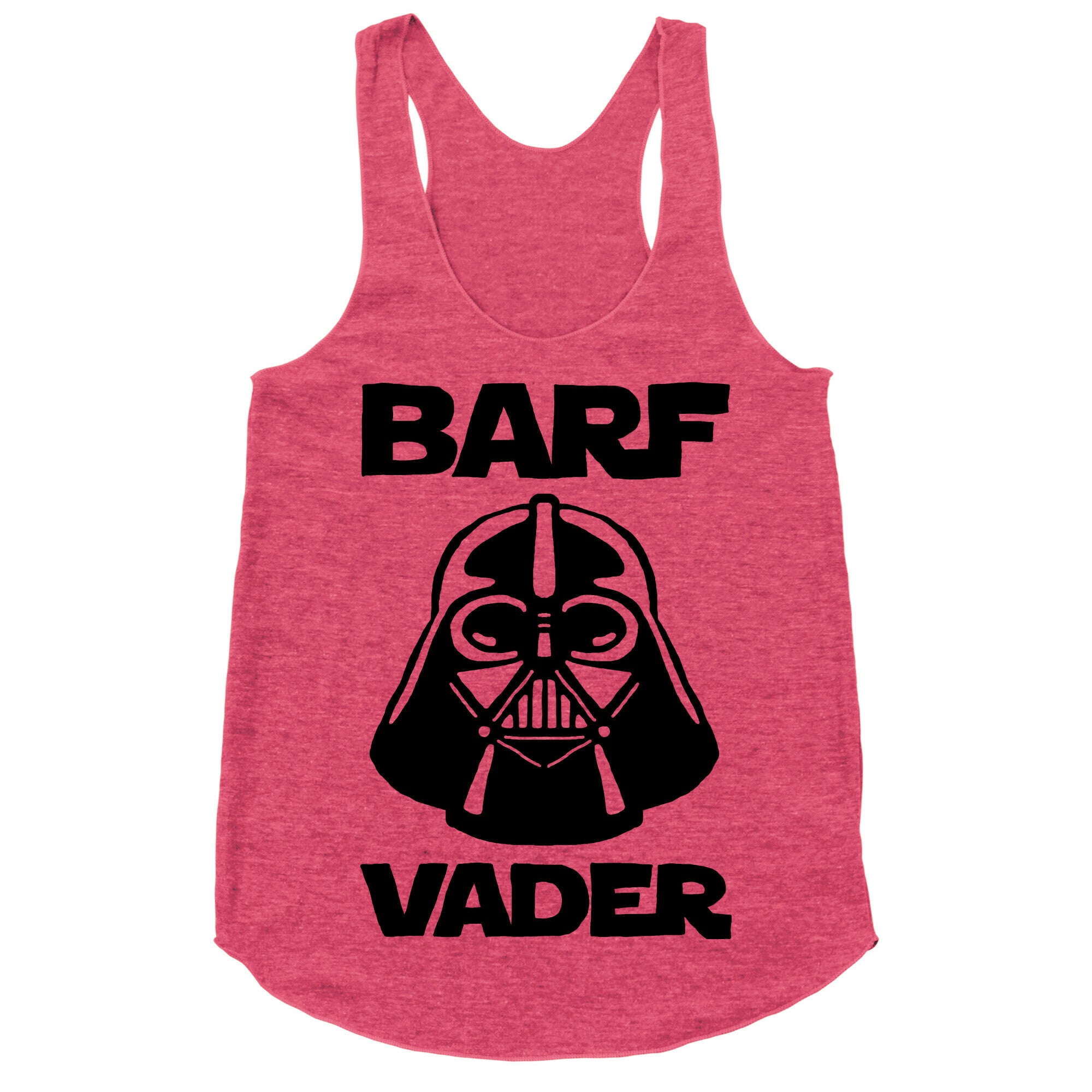 Barf Vader Racerback Tank