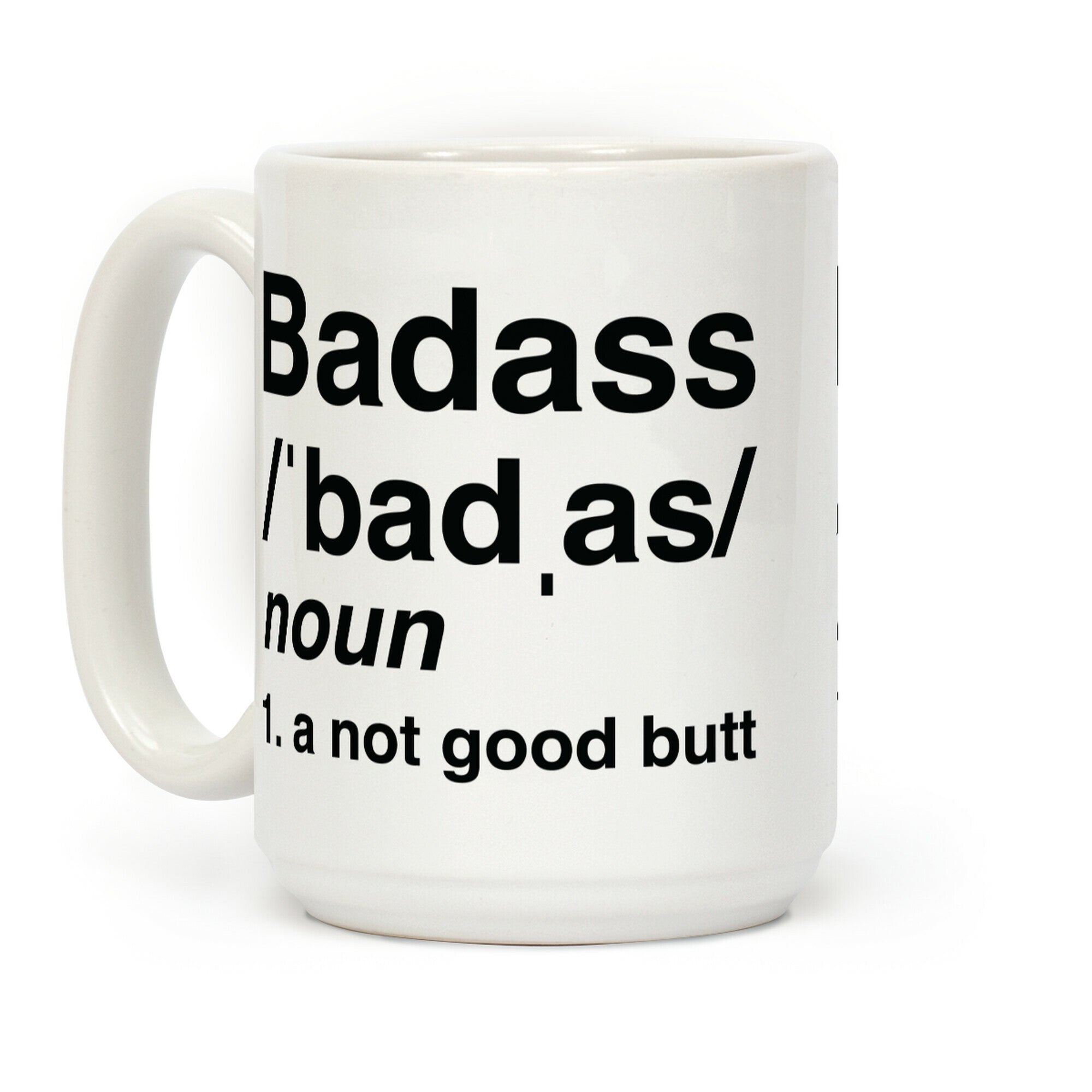 Badass Definition Coffee Mug