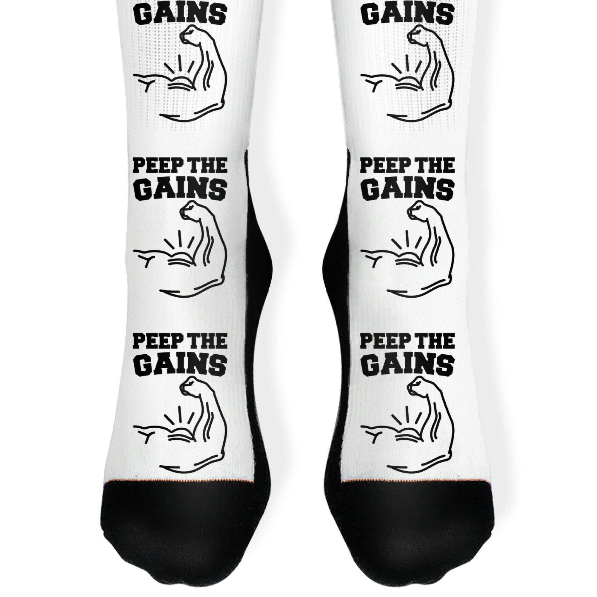 Peep The Gains Socks